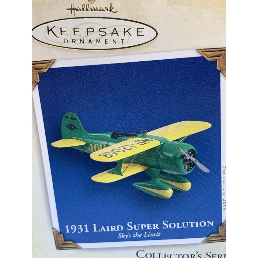 Hallmark Keepsake 1931 Laird Super Solution Ornament (ORN-1)